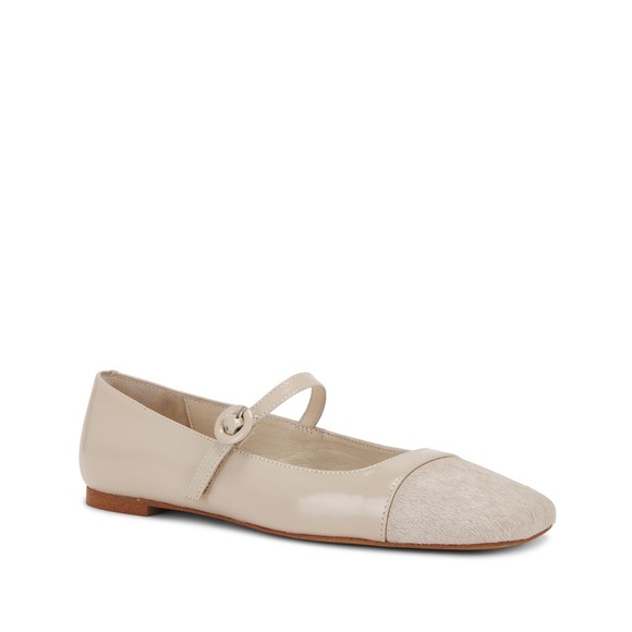 Jeffrey Campbell Shoes - Jeffrey Campbell Beige Mary Jane Flats